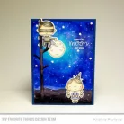 Szilikonbélyegző Happy Haunting / MFT Clear Stamps (1 csomag)