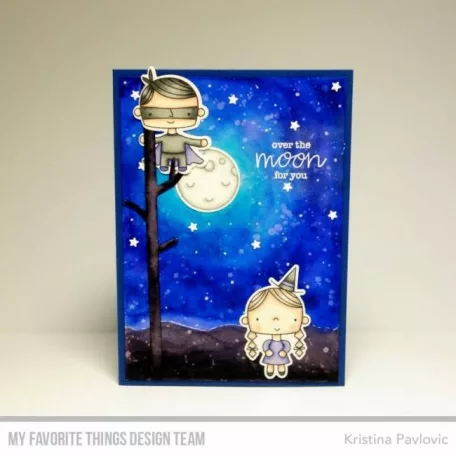 Szilikonbélyegző Happy Haunting / MFT Clear Stamps (1 csomag)