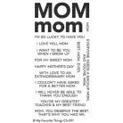 Szilikonbélyegző Borders Planner Essentials nr.06 / MFT Clear Stamps (1 csomag)