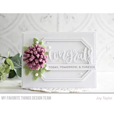 Vágósablon Loopy Bloom / MFT Die-namics (1 csomag)