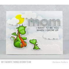 Vágósablon Mom / MFT Die-namics (1 csomag)