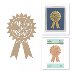   Klisé , You're The Best / Spellbinders Hot Foil Plate (1 db)