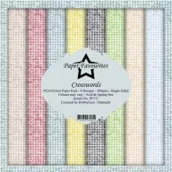   Papírkészlet 12" (30 cm), Crosswords / PF Paper Pack (8 ív)