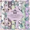 Papírkészlet 12" (30 cm),  Flowers and Cotton / PF Paper Pack (8 ív)