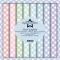 Papírkészlet 12" (30 cm), Gingham / PF Paper Pack (8 ív)
