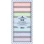 Papírkészlet 10x21 cm, Gingham / PF Slim Paper Pack (24 ív)