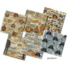 Papírkészlet 8" (20 cm), Gentleman / Decorer Scrapbook Paper (24 ív)