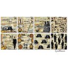 Papírkészlet 6" (15 cm), Gentleman / Decorer Scrapbook Paper (24 ív)