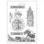 Textúra alap A4, Sir Vagabond in Japan Dragon / Stamperia Soft Mould (1 db)