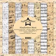   Papírkészlet 12" (30 cm), Handwritten Music / PF Paper Pack (8 ív)