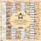 Papírkészlet 12" (30 cm), Handwritten Music / PF Paper Pack (8 ív)