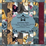   Papírkészlet 6" (15 cm), Gentlemen Rules / PF Paper Pack (24 ív)
