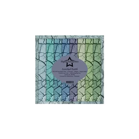 Papírkészlet 12" (30 cm), Scorched Earth / PF Paper Pack (8 ív)