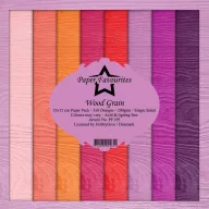   Papírkészlet 6" (15 cm), Wood Grain / PF Paper Pack (24 ív)