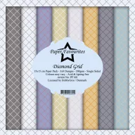   Papírkészlet 6" (15 cm), Diamond Grid / PF Paper Pack (24 ív)