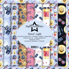   Papírkészlet 12" (30 cm), Travel Light / PF Paper Pack (8 ív)