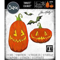   SIZZIX vágósablon, Pumpkin Patch Tim Holtz/ Sizzix Thinlits Die Set (1 db)
