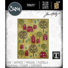   SIZZIX vágósablon, Countryside Tim Holtz/ Sizzix Thinlits Die Set (1 db)