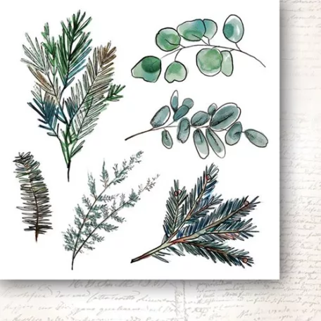 Papírkészlet 6" (15 cm), Flowers and Ornaments / Paper Heaven Paper Collection (24 lap)