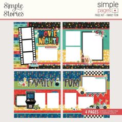   Kivágatok , Family Fun / Simple Stories Simple Pages Kit (1 csomag)