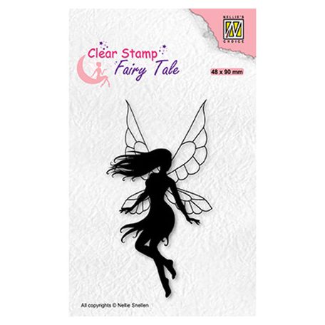 Szilikonbélyegző , Fairy Tale, Dancing elf-1 / NC  Clear Stamp (1 csomag)
