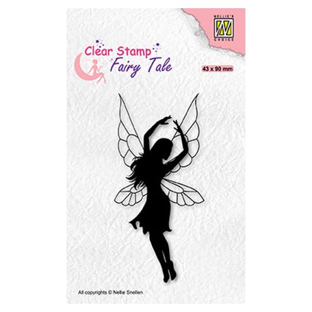 Szilikonbélyegző , Fairy Tale, Dancing elf-2 / NC  Clear Stamp (1 csomag)