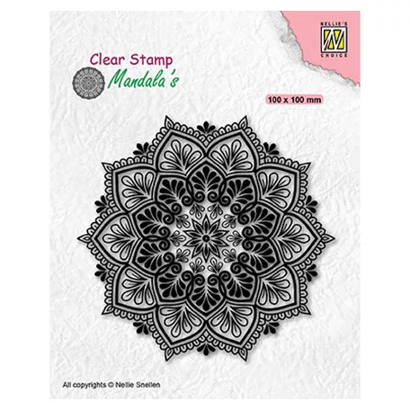 Szilikonbélyegző , Starflower / NC  Clear Stamp (1 csomag)