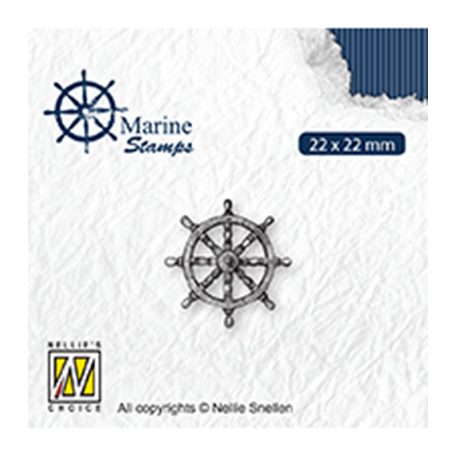 Szilikonbélyegző , Maritime Rudder / NC  Clear Stamp (1 csomag)