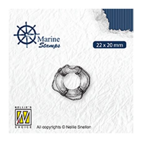 Szilikonbélyegző , Maritime Lifebuoy / NC  Clear Stamp (1 csomag)