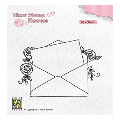 Szilikonbélyegző , Love letter / NC  Clear Stamp (1 csomag)