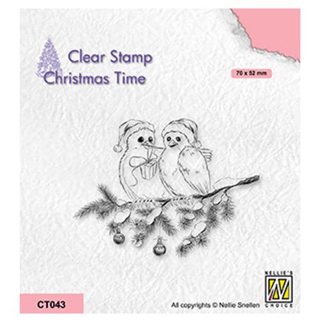 Szilikonbélyegző , Celebrating Christmas / NC  Clear Stamp (1 csomag)