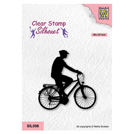 Szilikonbélyegző , Cycling / NC  Clear Stamp (1 csomag)