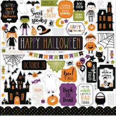   Matrica 12" (30 cm), Halloween Magic / Echo Park Element Sticker (1 csomag)