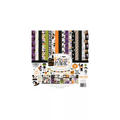 Scrapbook Papírkészlet 12" (30 cm) Halloween Magic Collection Kit (1 csomag)