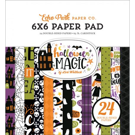 Papírkészlet 6" (15 cm), Halloween Magic / Echo Park Paper Pack (24 lap)