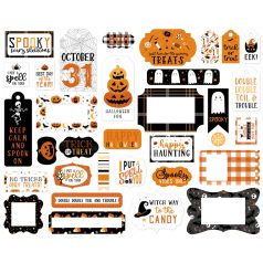   Kivágatok , Halloween Party / Echo Park Frames & Tags (1 csomag)
