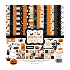   Papírkészlet 12" (30 cm), Halloween Party Kétoldalas/ Echo Park Collection Kit (1 csomag)
