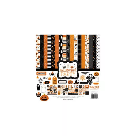 Scrapbook Papírkészlet 12" (30 cm) Halloween Party Collection Kit (1 csomag)