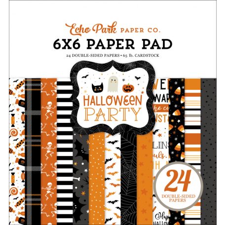 Papírkészlet 6" (15 cm), Halloween Party / Echo Park Paper Pack (24 lap)