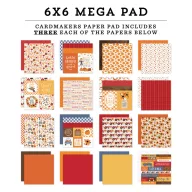   Papírkészlet 6" (15 cm), Fall / Echo Park Paper Pack (48 lap)
