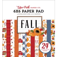  Papírkészlet 6" (15 cm), Fall / Echo Park Paper Pack (24 lap)