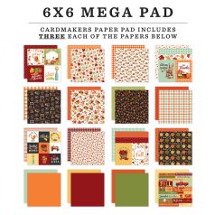   Papírkészlet 6" (15 cm), Welcome Autumn / Echo Park Paper Pack (48 lap)