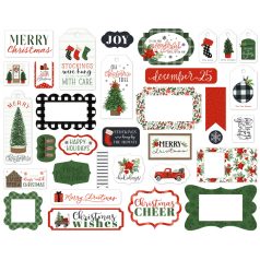   Carta Bella Kivágatok - Home For Christmas - Frames & Tags (1 csomag)