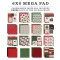 Papírkészlet 6" (15 cm), Home For Christmas / Echo Park Paper Pack (48 lap)