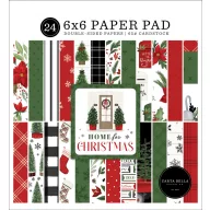   Papírkészlet 6" (15 cm), Home For Christmas / Echo Park Paper Pack (24 lap)