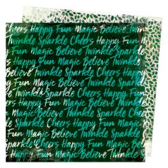   Scrapbook papír 12" (30 cm), Believe in Magic / AC - Vicki Boutin - Warm Wishes
 (1 ív)