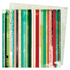   Scrapbook papír 12" (30 cm), Holly Jolly / AC - Vicki Boutin - Warm Wishes
 (1 ív)