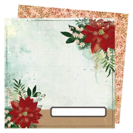 Scrapbook papír 12" (30 cm), Beautiful Sight / AC - Vicki Boutin - Warm Wishes
 (1 ív)