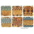 Papírkészlet 8" (20 cm), Touch of the Orient / Decorer Scrapbook Paper (24 ív)