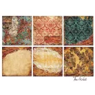Papírkészlet 8" (20 cm), The Wall / Decorer Scrapbook Paper (24 ív)